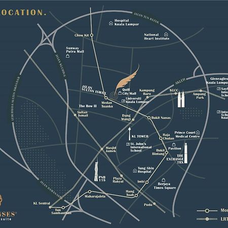 Quill City Residences Klcc, Five Senses Kuala Lumpur Zewnętrze zdjęcie